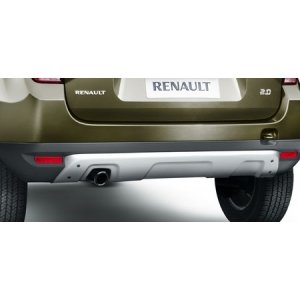 Накладка заднего бампера Renault Duster /спойлер/ "АТЕК"