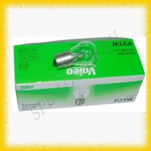 Лампа 12v 21w большая белая. Valeo.