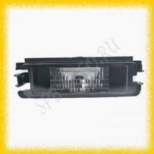 Фонарь подсветки номер знака Renault Logan нового образца.